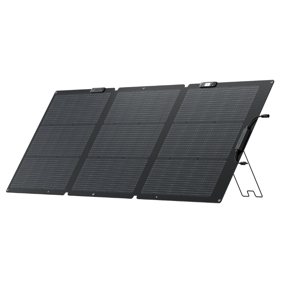 160W ECOFLOW NextGen – Tragbares Solarpanel mit TOPCon-Technologie und IP68-Schutz