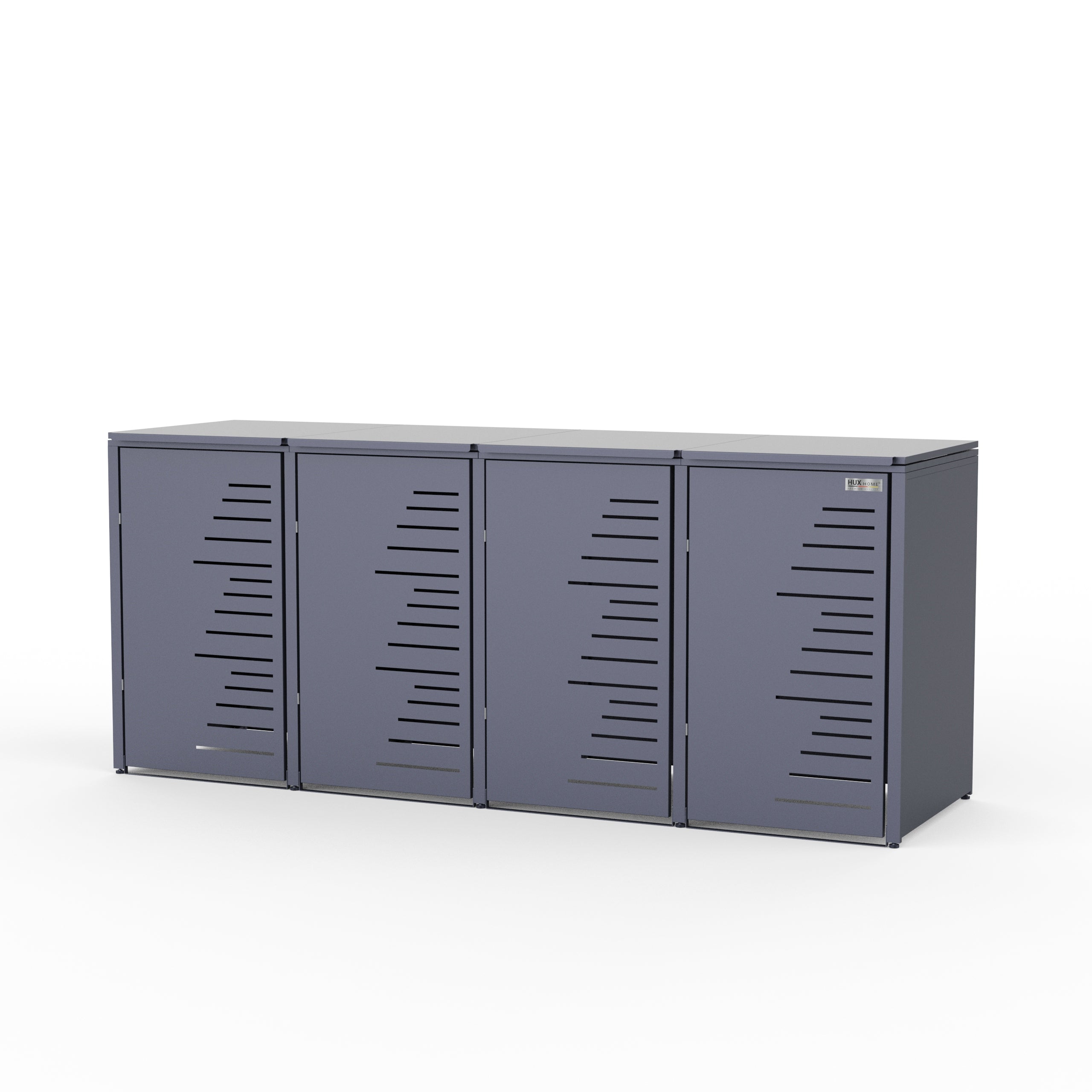 HUX-HOME® Köln wheelie bin box / wheelie bin enclosure for 240 L bins V.2