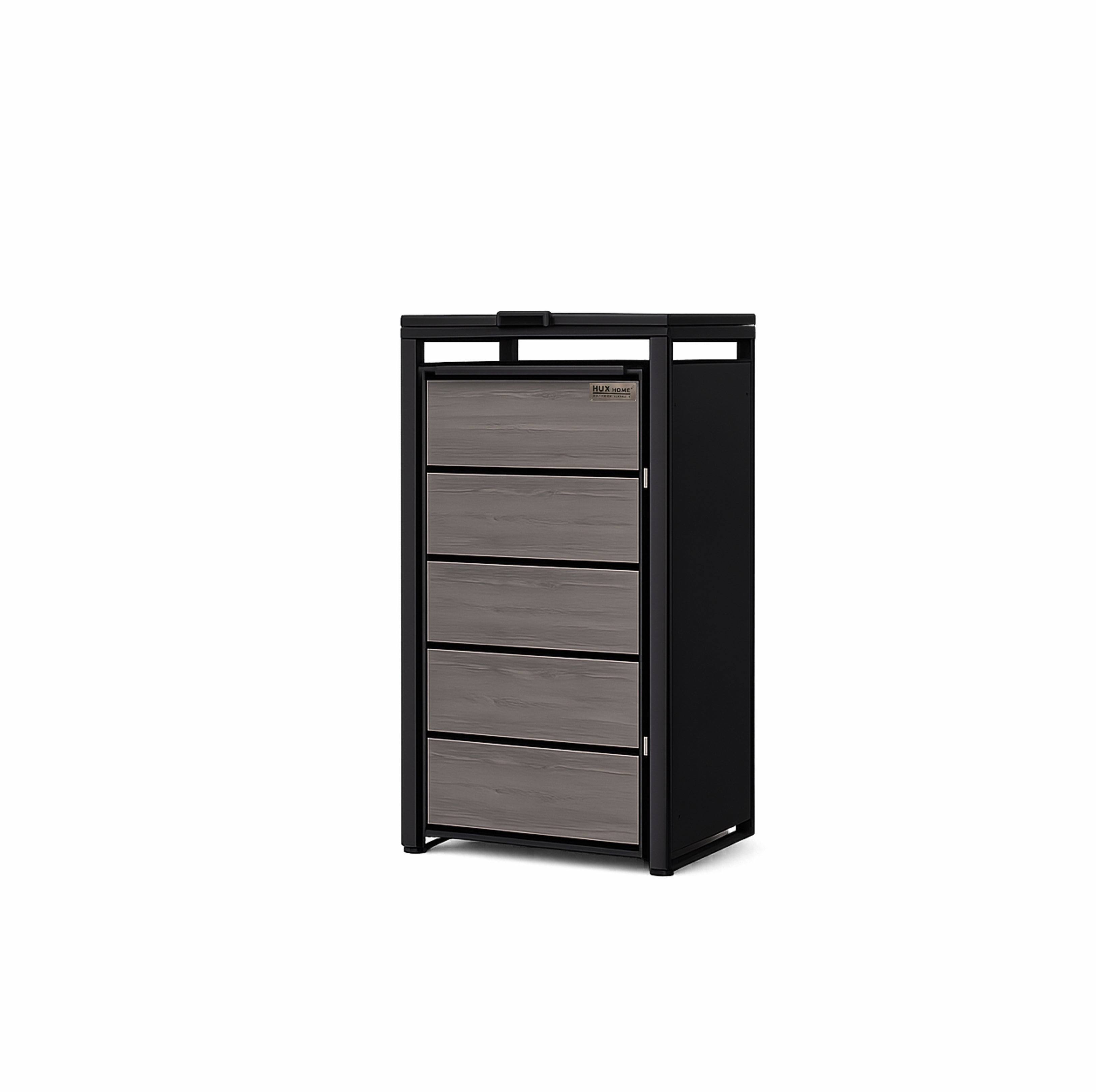 HUX-HOME® Düsseldorf Mülltonnenbox / Mülltonnenverkleidung für 240L Tonnen