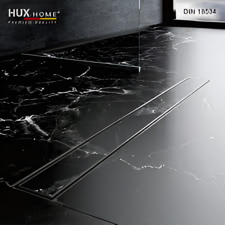 HUX-HOME® PREMIUM G Duschrinne befliesbar 60-120 cm aus Edelstahl nach DIN18534