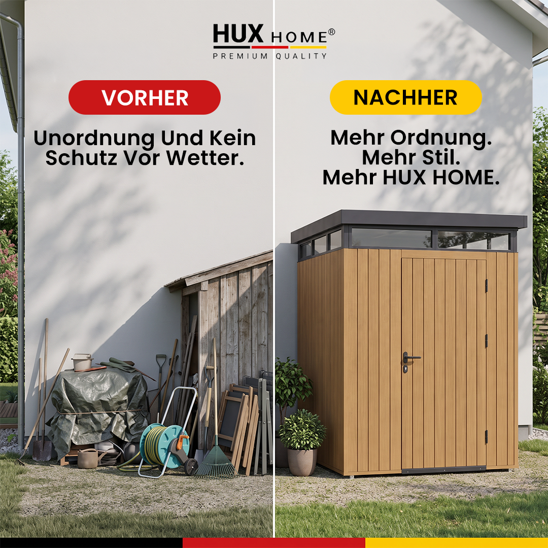 HUX-HOME® garden shed "Bremen"