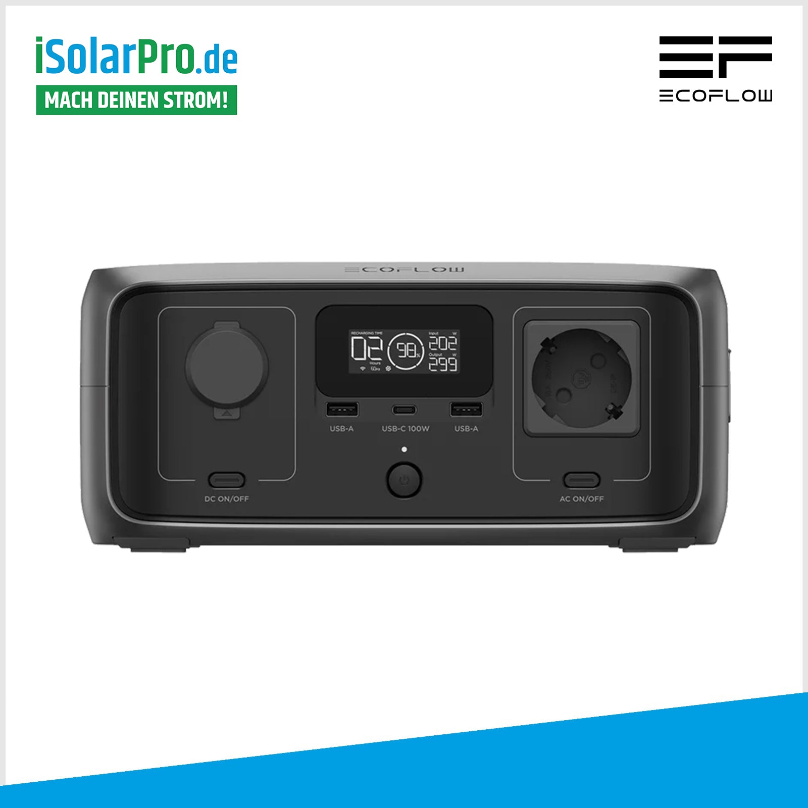 245 Wh ECOFLOW RIVER 3 - Portable Powerstation