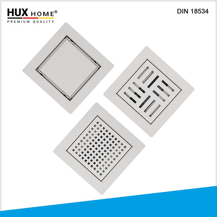 HUX-HOME_PREMIUM_Q_Duschrinne_quadratisch_15_x_15_cm_befliesbar_3-reihig_geschlitzt_8-reihig_gelocht_aus_Edelstahl_nach_DIN18534