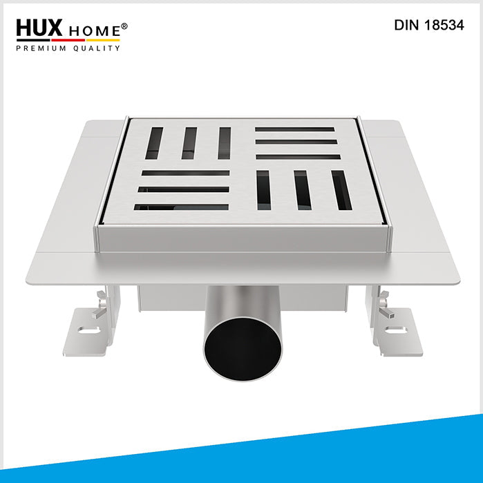 HUX-HOME_PREMIUM_Q_Duschrinne_quadratisch_15_x_15_cm_befliesbar_3-reihig_geschlitzt_8-reihig_gelocht_aus_Edelstahl_nach_DIN18534