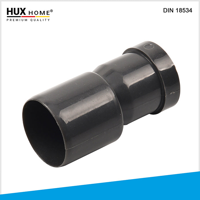 Adapter, HUX HOME, 40mm auf 50mm, Duschrinne Anschluss, Abflussrohr, Übergangsadapter, Dusche, PVC Adapter, Sanitärzubehör, werkzeuglos, Badinstallation, Abflussadapter, kompatibel, langlebig, dicht