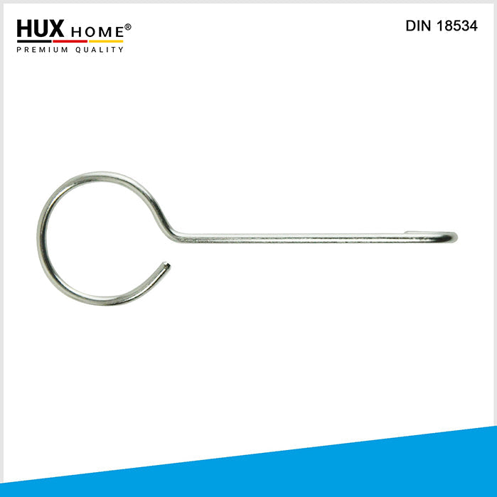 Abdeckungshaken, Duschabdeckung, HUX HOME, Reinigungshaken, Edelstahlhaken, Duschrinnenzubehör, Wartung, Abdeckung anheben, Reinigungswerkzeug, Zubehör Dusche, langlebig, rostfrei, handlich, Abdeckungsentferner, Haken Dusche