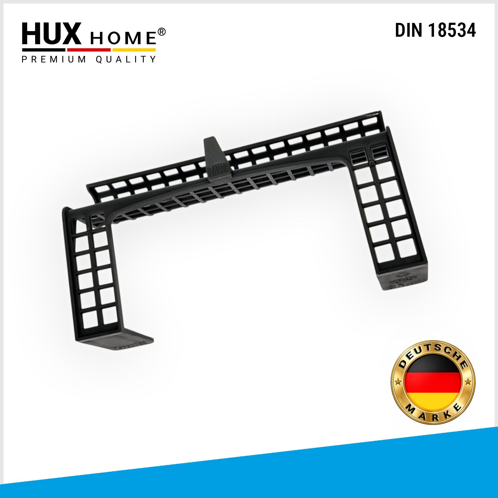 Haarsieb, Duschrinne, HUX HOME, Haarschutz, Filtereinsatz, Ablaufzubehör, Duscheinsatz, V3, Wartungsfrei, Kunststoff, Ersatzteil, Duschrinnenzubehör, Pflegeleicht, Abflussfilter, Verstopfungsschutz