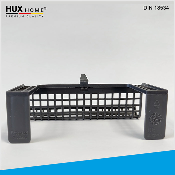 Haarsieb, Duschrinne, HUX HOME, Haarschutz, Filtereinsatz, Ablaufzubehör, Duscheinsatz, V3, Wartungsfrei, Kunststoff, Ersatzteil, Duschrinnenzubehör, Pflegeleicht, Abflussfilter, Verstopfungsschutz