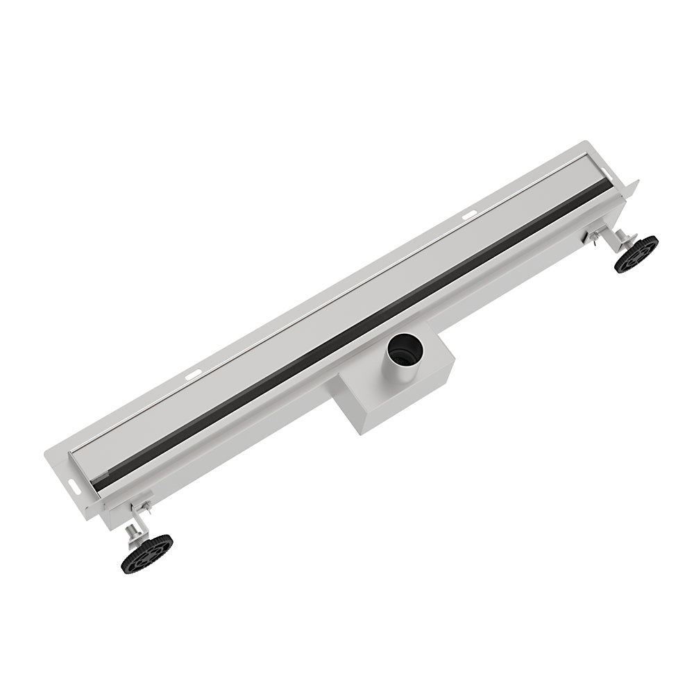 HUX-HOME® PREMIUM K Duschrinne Wandeinlass befliesbar 60-80 cm aus Edelstahl nach DIN18534