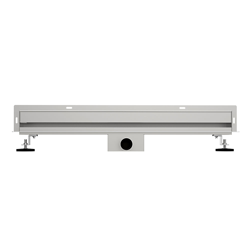 HUX-HOME® PREMIUM K Duschrinne Wandeinlass befliesbar 60-80 cm aus Edelstahl nach DIN18534