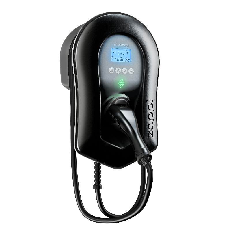 Myenergi_ZAPPI-2H22TB-T_Schwarz_Wallbox_11_22_kW_3-phasig_WLAN_Festes_6_5m_Ladekabel_mit_integriertem_Hub