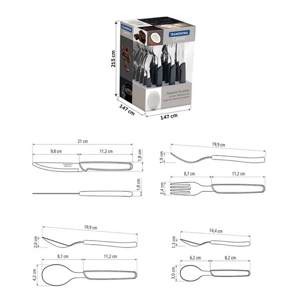 Tramontina_CARMEL_Besteck-Set_24-teilig