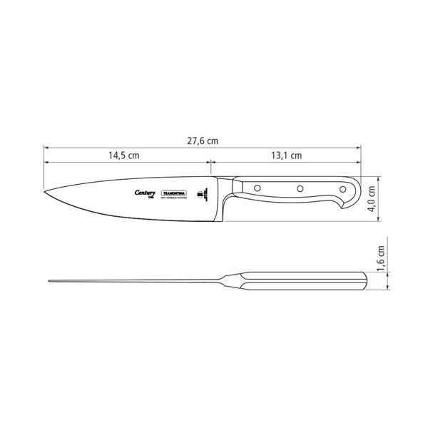Tramontina_CENTURY_Kochmesser