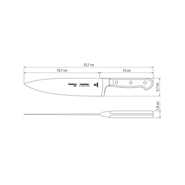 Tramontina_CENTURY_Kochmesser