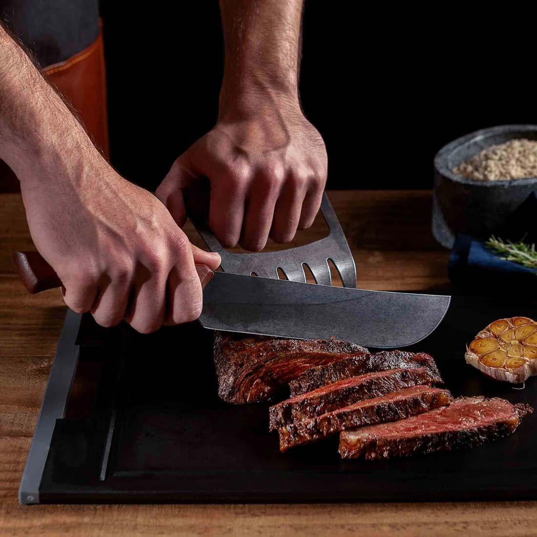 Tramontina_CHURRASCO_BLACK_Fleischmesser_-_19_cm