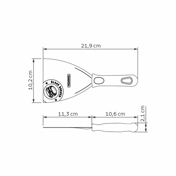 Tramontina_CHURRASCO_BLACK_Grillschaber