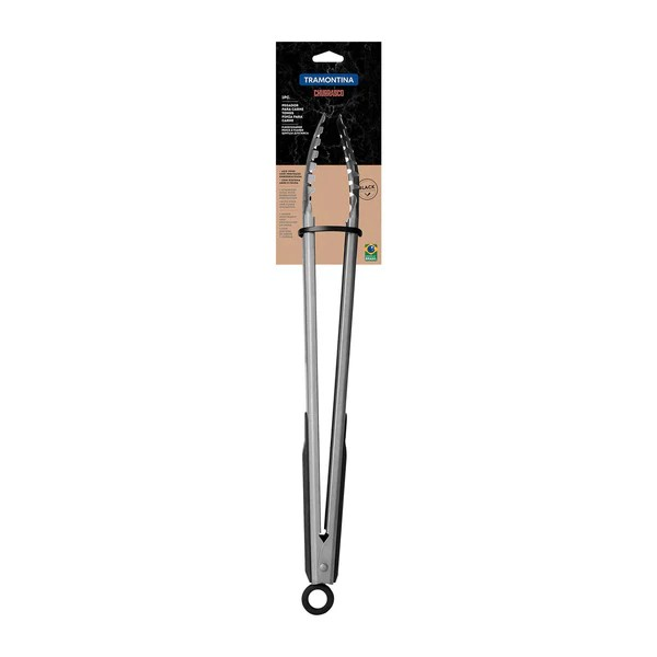 Tramontina_CHURRASCO_BLACK_Grillzange_rostfrei_langlebig