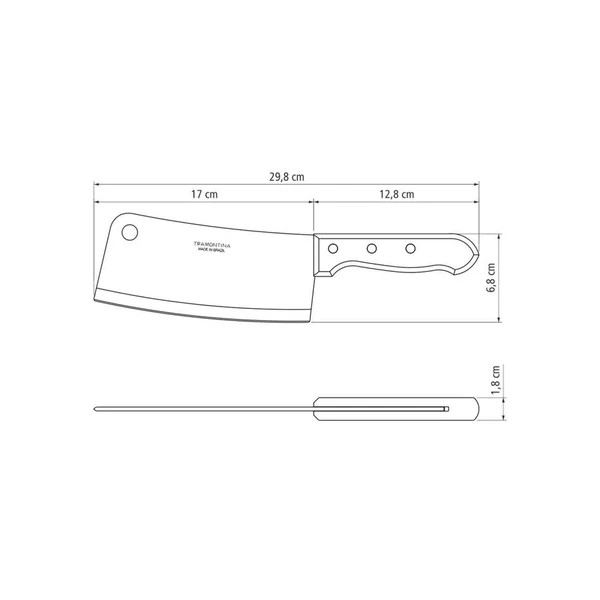Tramontina_DYNAMIC_Hackmesser_-_17_cm