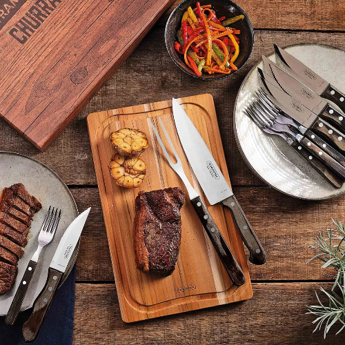 Tramontina_JUMBO_BBQ-Set_15-teilig_Steakmesser_sp_lmaschinenfest_FSC-Holzgriffe