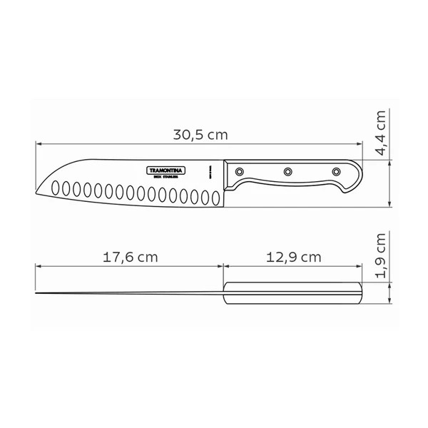 Tramontina_LANDHAUS_Santokumesser_18_cm_rostfreier_Edelstahl