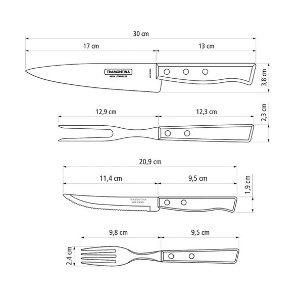 Tramontina_TRADICIONAL_Grillbesteck_14-teilig