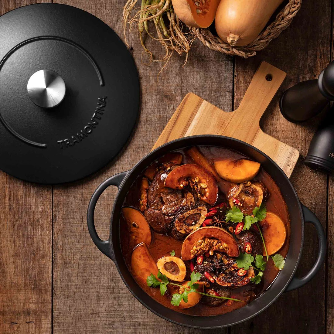 Tramontina_TRENTO_Gusseisen_Topf_28_cm_Profiqualit_t_f_r_deine_K_che