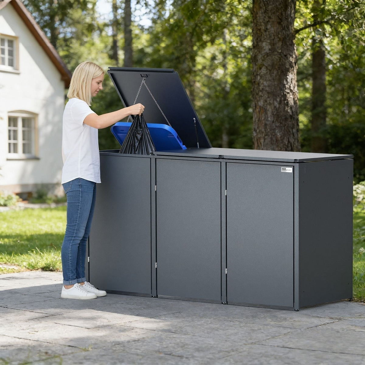 HUX HOME® Mülltonnenboxen