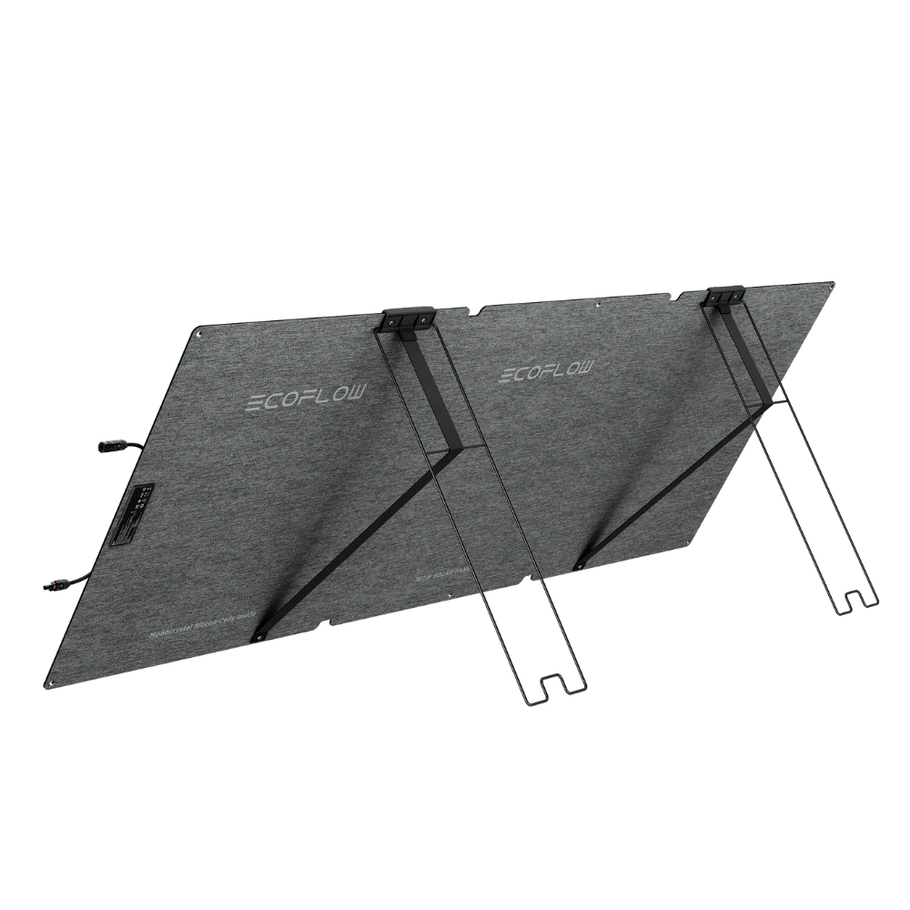 160W ECOFLOW NextGen – Tragbares Solarpanel mit TOPCon-Technologie und IP68-Schutz