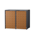HUX-HOME® Hamburg wheelie bin box / wheelie bin enclosure for 240 L bins