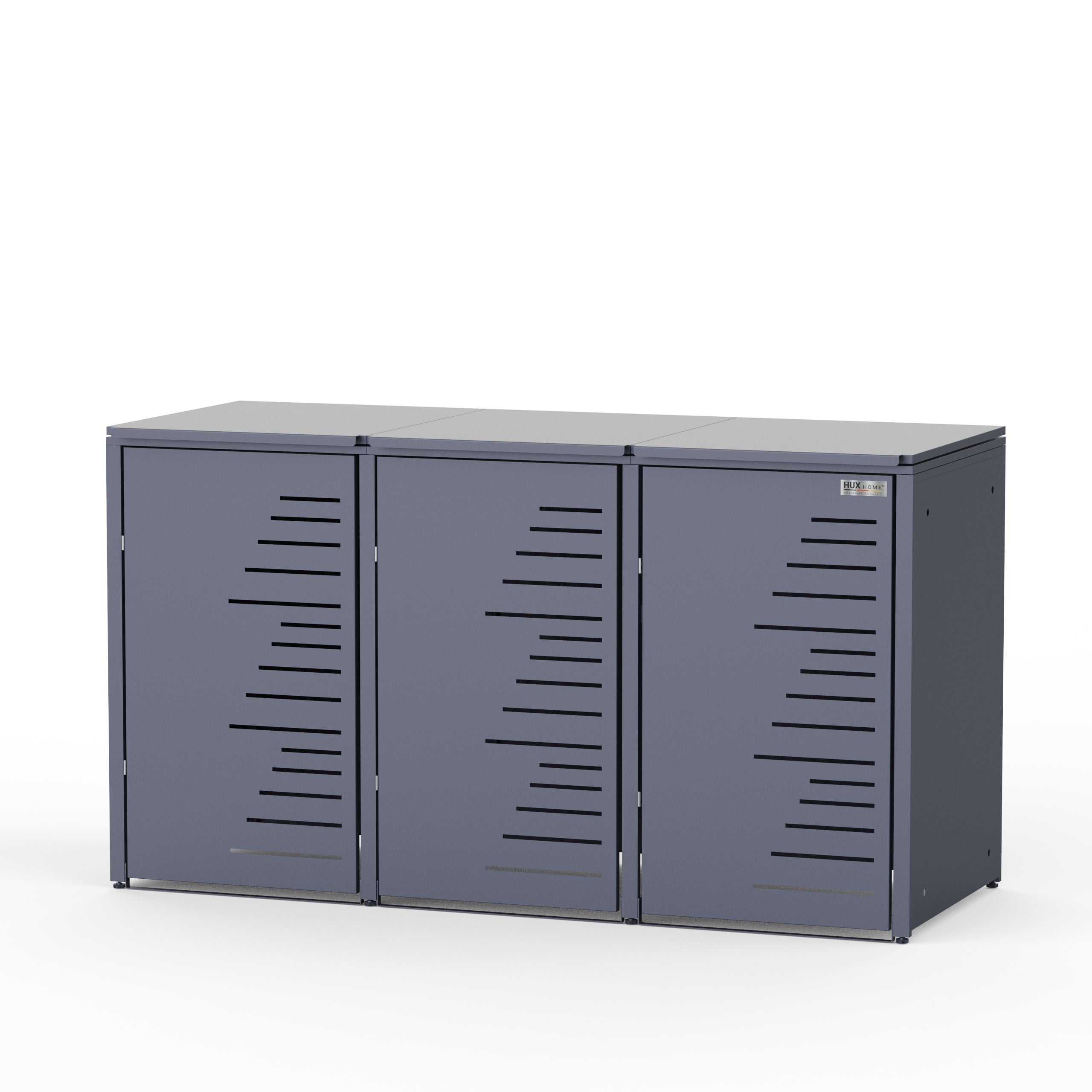 HUX-HOME® Köln wheelie bin box / wheelie bin enclosure for 240 L bins V.2