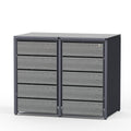 HUX-HOME® Düsseldorf wheelie bin box / wheelie bin enclosure for 240 L bins V.2