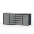 HUX-HOME® Düsseldorf wheelie bin box / wheelie bin enclosure for 240 L bins V.2