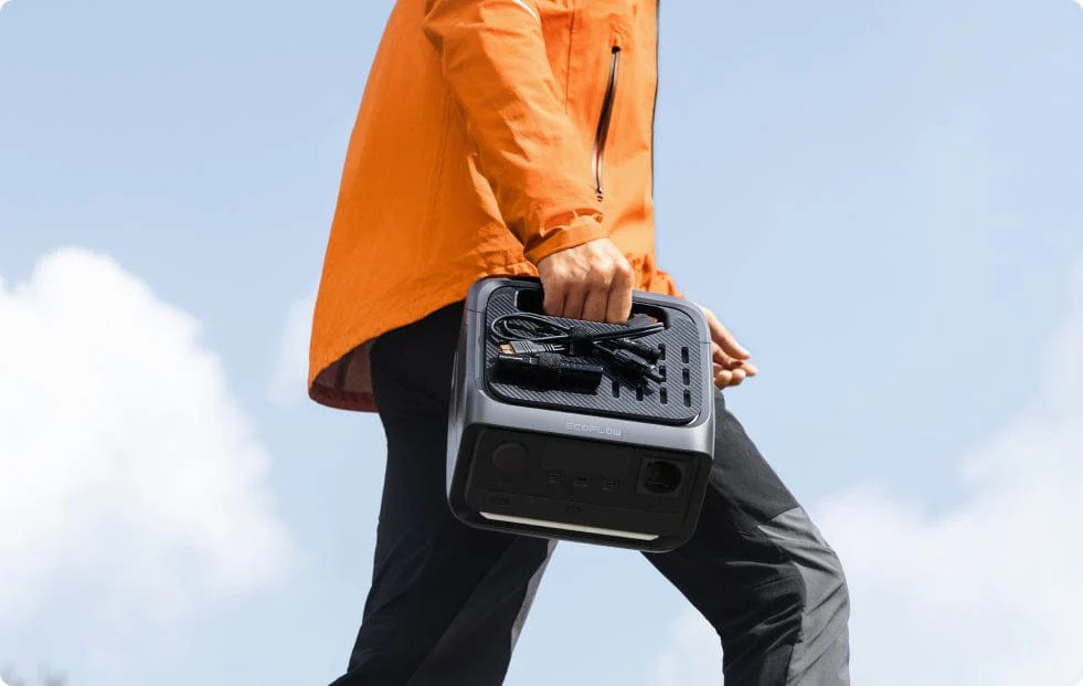 286Wh ECOFLOW RIVER 3 PLUS - Portable Powerstation