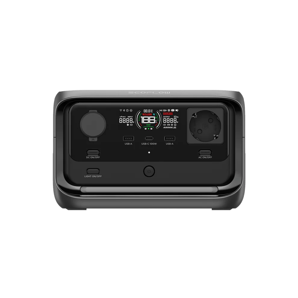 286Wh ECOFLOW RIVER 3 PLUS - Portable Powerstation