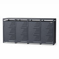 HUX-HOME® Köln Mülltonnenbox / Mülltonnenverkleidung für 240L Tonnen