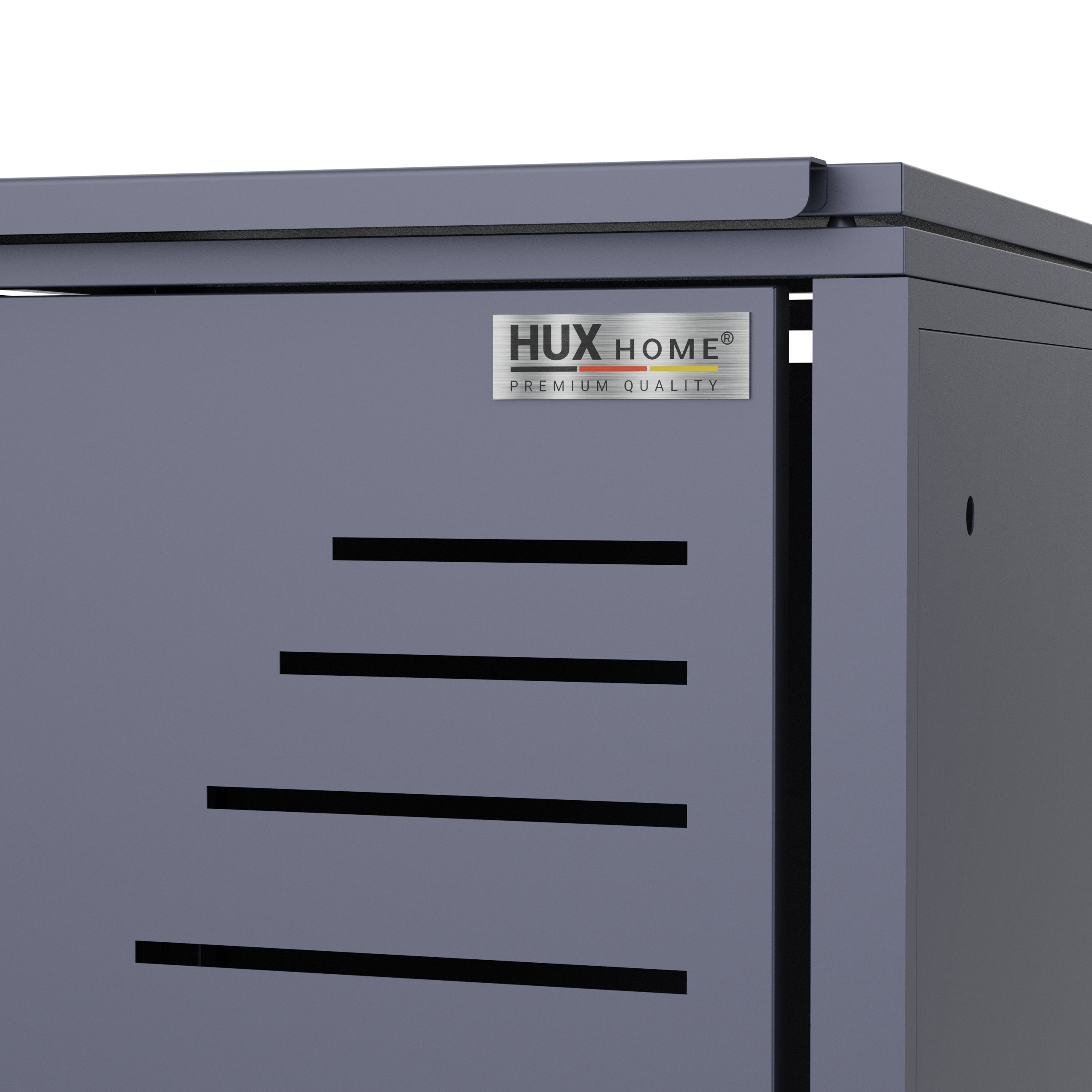 HUX-HOME® Köln wheelie bin box / wheelie bin enclosure for 240 L bins V.2
