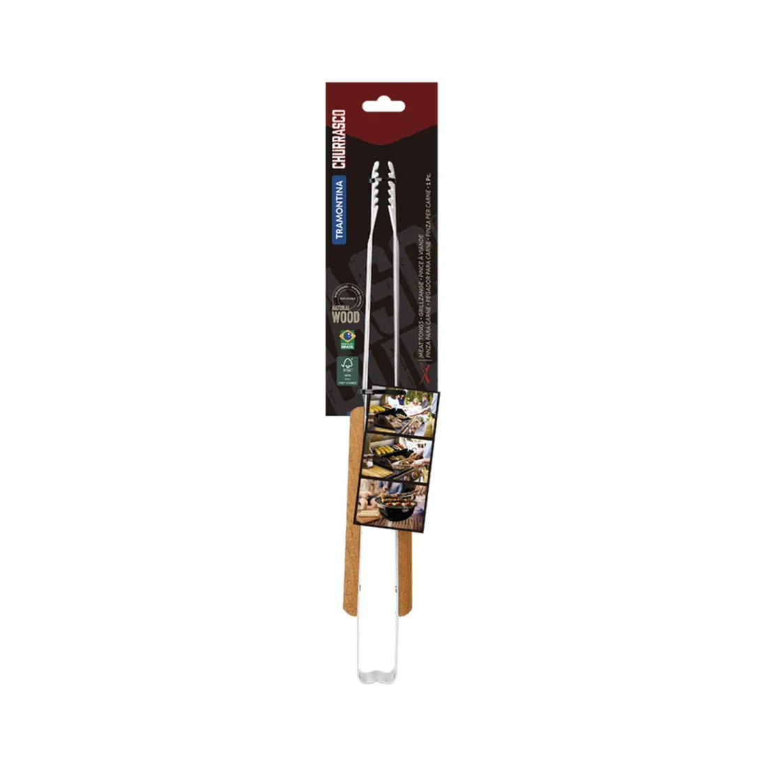 Tramontina  CHURRASCO Grillzange rostfreier Edelstahl