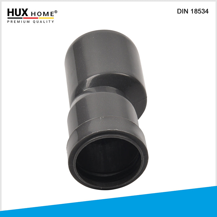 Adapter, HUX HOME, 40mm auf 50mm, Duschrinne Anschluss, Abflussrohr, Übergangsadapter, Dusche, PVC Adapter, Sanitärzubehör, werkzeuglos, Badinstallation, Abflussadapter, kompatibel, langlebig, dicht