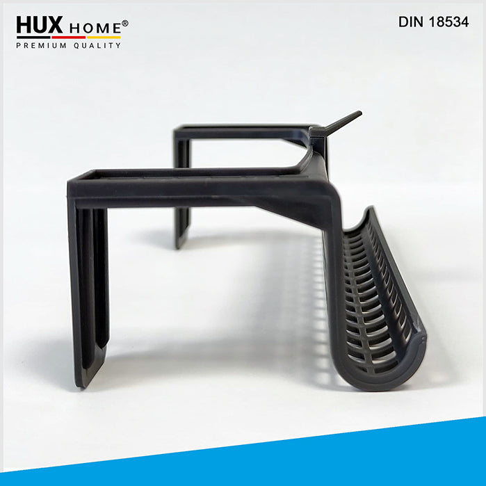 Haarsieb, Duschrinne, HUX HOME, Haarschutz, Filtereinsatz, Ablaufzubehör, Duscheinsatz, V3, Wartungsfrei, Kunststoff, Ersatzteil, Duschrinnenzubehör, Pflegeleicht, Abflussfilter, Verstopfungsschutz
