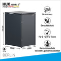 HUX-HOME® Berlin Mülltonnenbox / Mülltonnenverkleidung für 1 x 240L Tonne