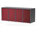 HUX-HOME®  München Mülltonnenbox / Mülltonnenverkleidung für 240L Tonnen