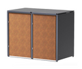 HUX-HOME®  Hamburg Mülltonnenbox / Mülltonnenverkleidung für 240L Tonnen
