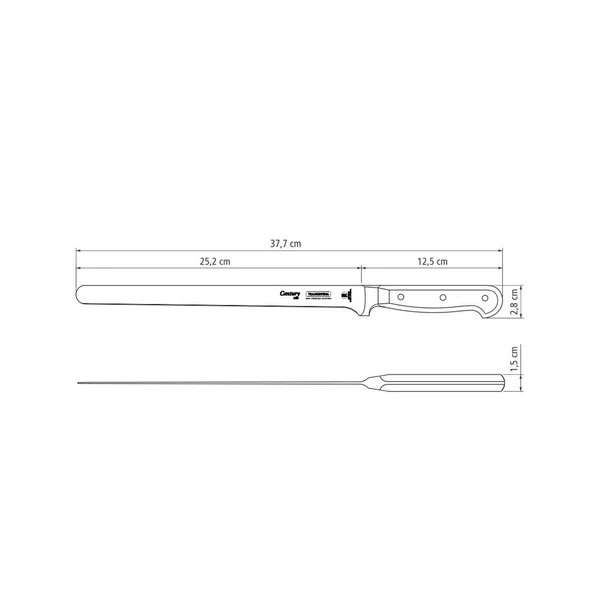 Tramontina_CENTURY_Schinkenmesser_-_25_cm