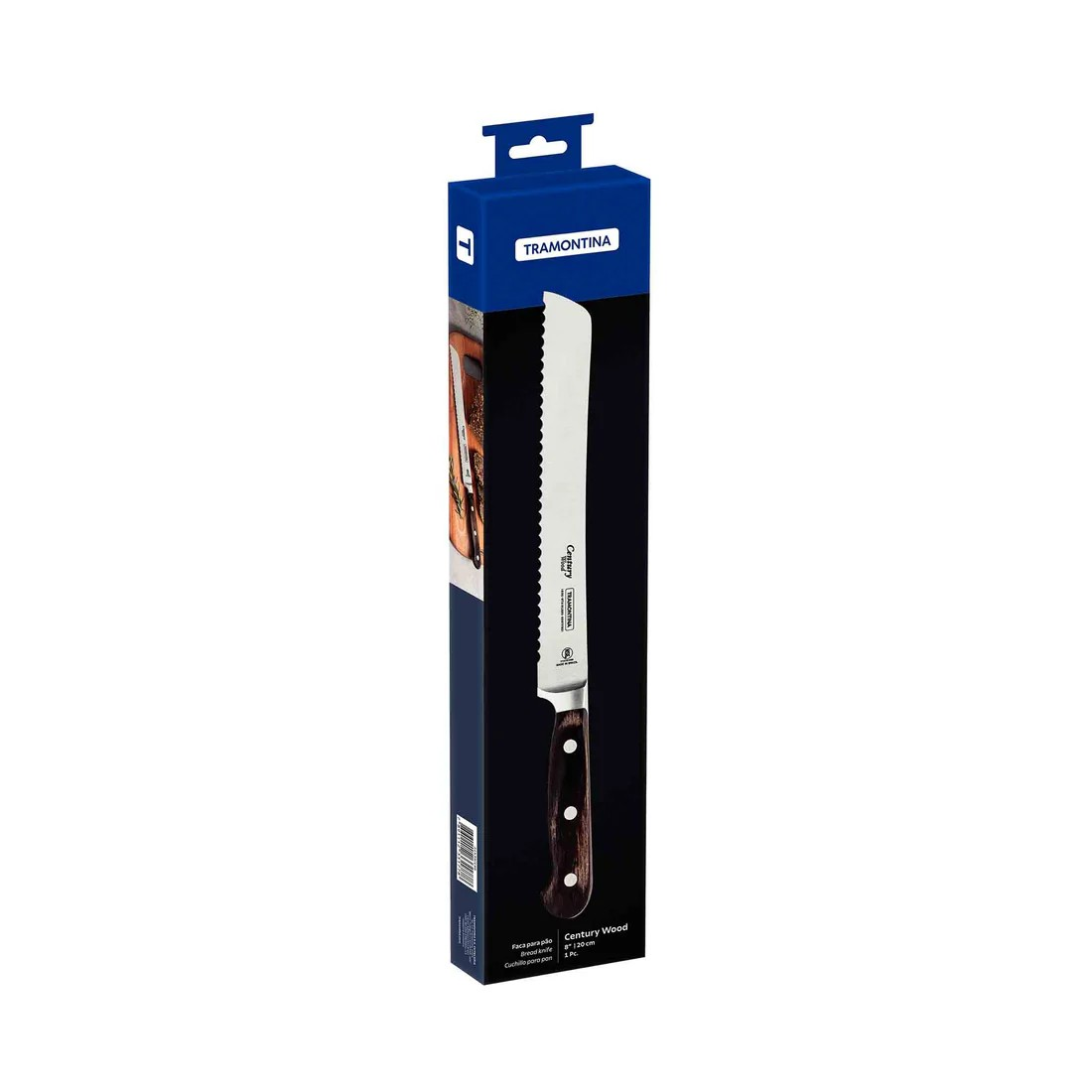 Tramontina_CENTURY_WOOD_Brotmesser_Scharf_stabil_edel