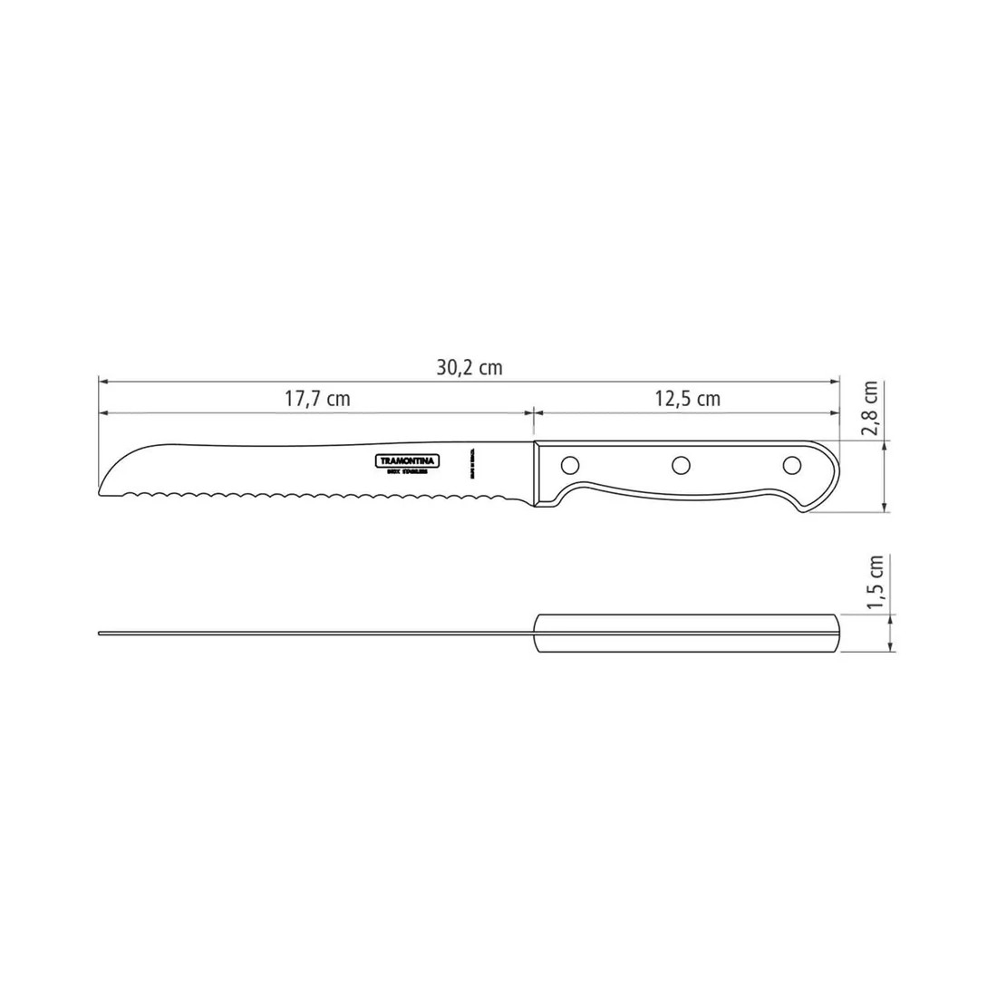 Tramontina_LANDHAUS_Brotmesser_-_18_cm_rostfreier_Edelstahl