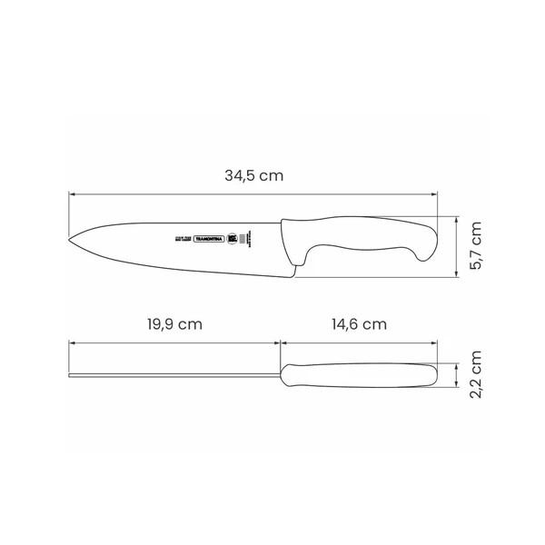 Tramontina_PROFISSIONAL_Kochmesser_20_cm